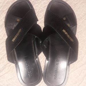 Roberto Cavalli crossover sandals